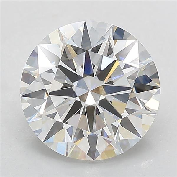 2.62ct G VVS2 Rare Carat Ideal Cut Round Lab Grown Diamond