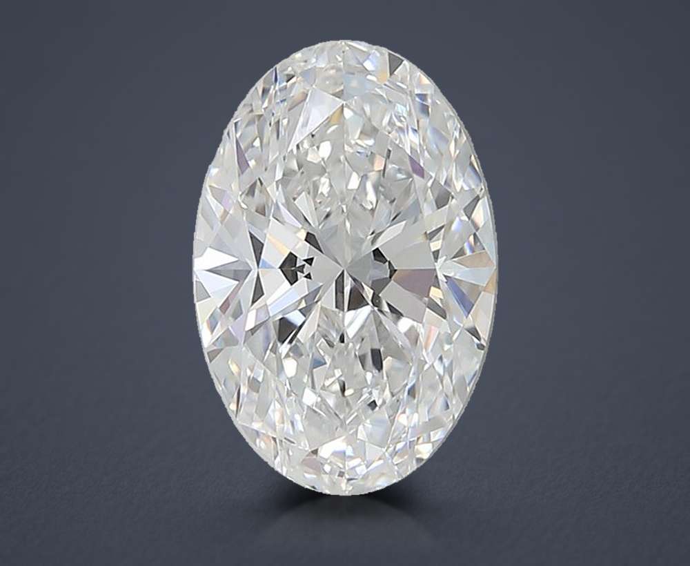 2.55 Carat Oval Lab Diamond