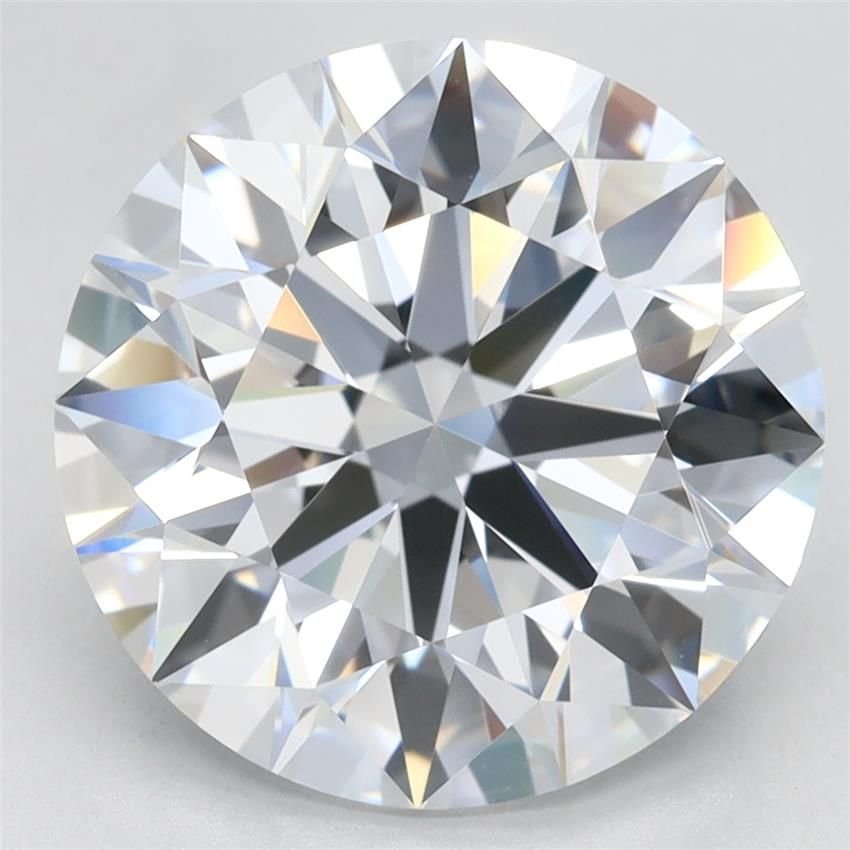 4.59ct E VVS1 Rare Carat Ideal Cut Round Lab Grown Diamond