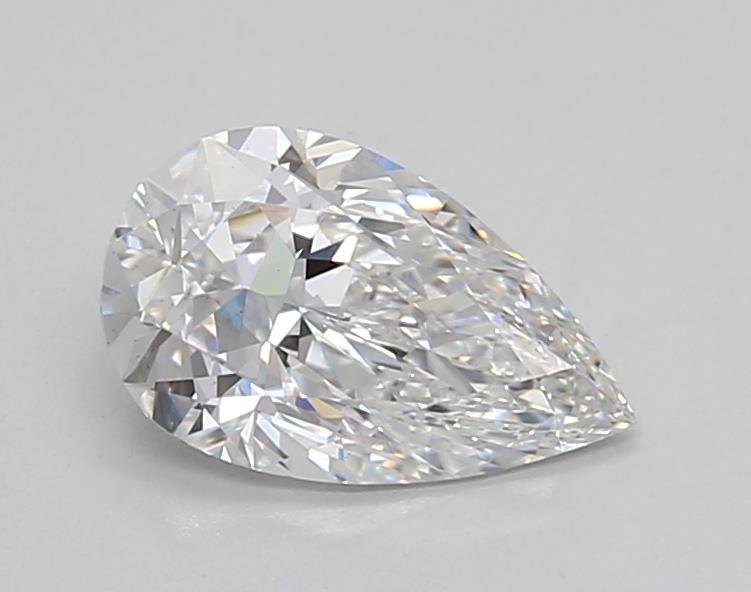 0.98ct D VS1 Rare Carat Ideal Cut Pear Lab Grown Diamond