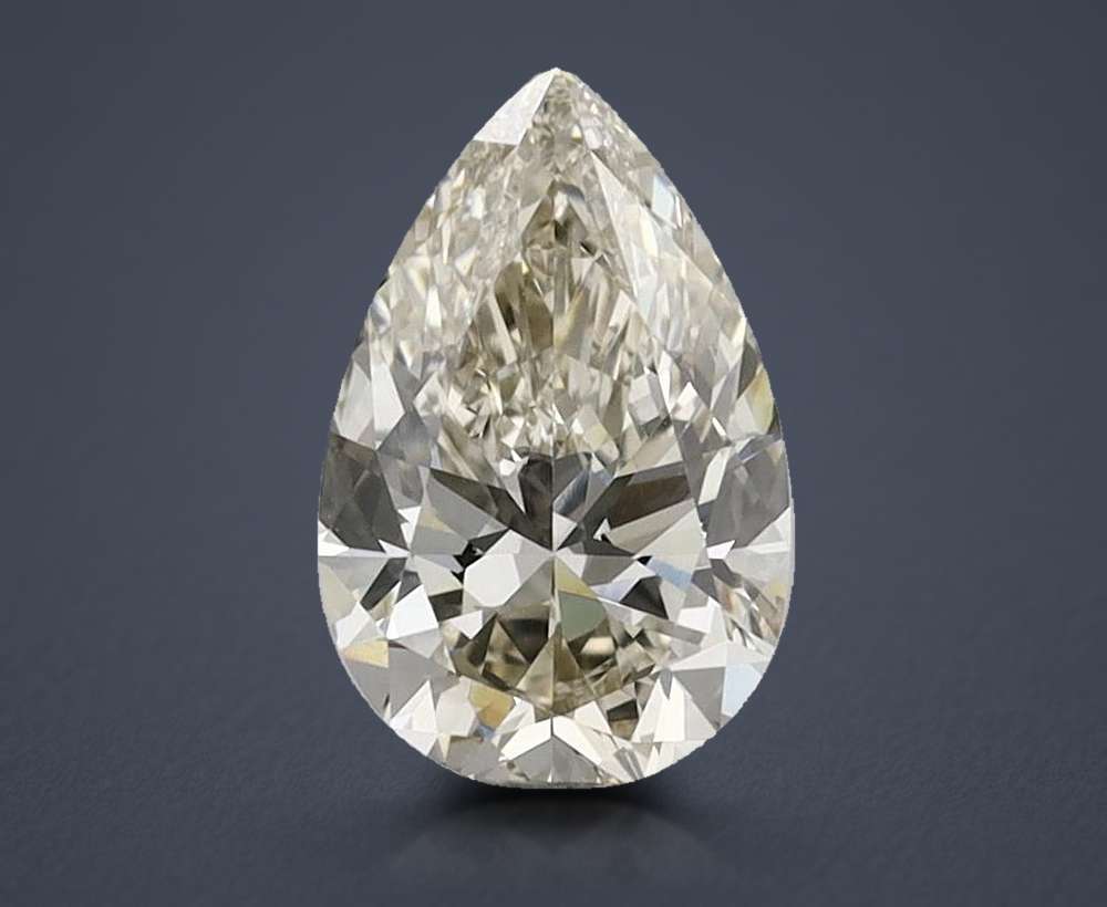1.57 Carat Pear Natural Diamond