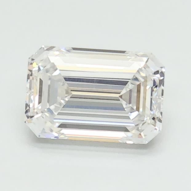 1.05ct D VVS1 Rare Carat Ideal Cut Emerald Lab Grown Diamond