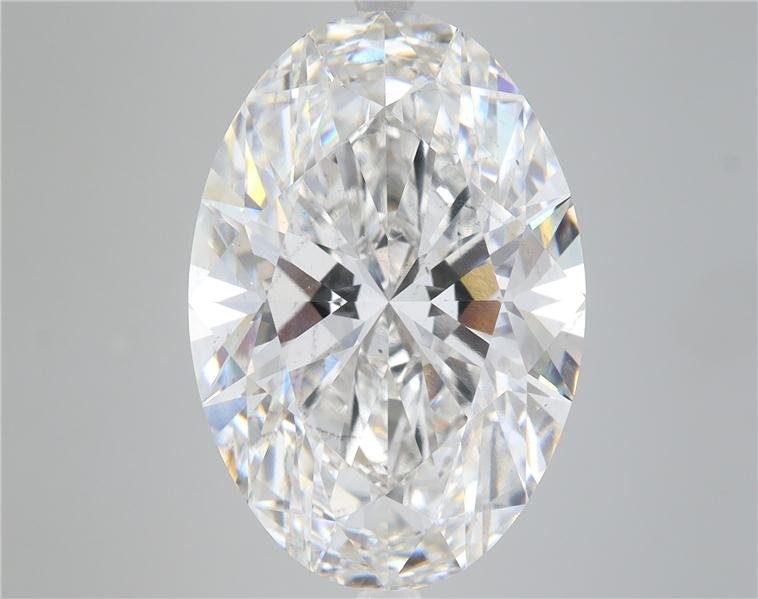 11.30ct F VS2 Rare Carat Ideal Cut Oval Lab Grown Diamond