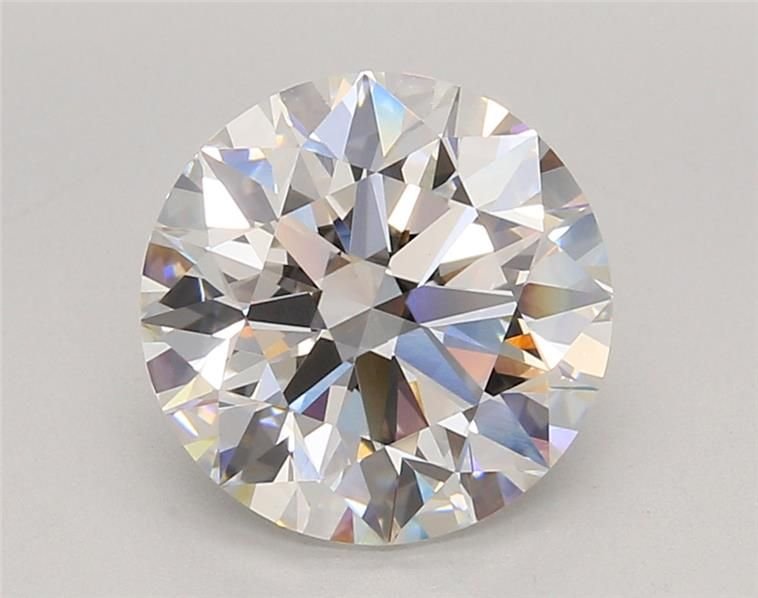 3.55ct F VVS2 Rare Carat Ideal Cut Round Lab Grown Diamond