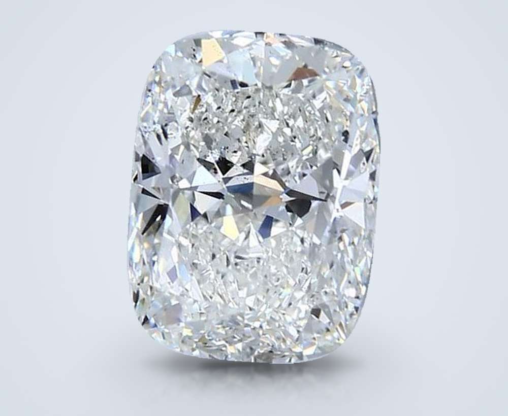 4.02 Carat Cushion Natural Diamond