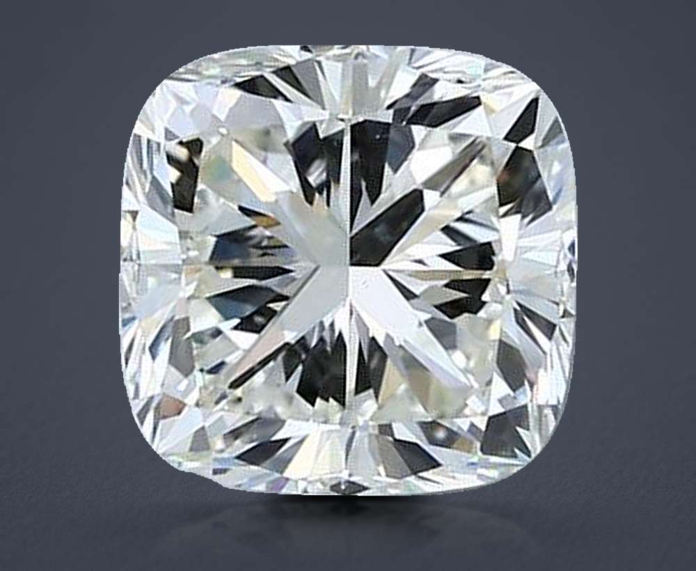 3.20 Carat Cushion Natural Diamond