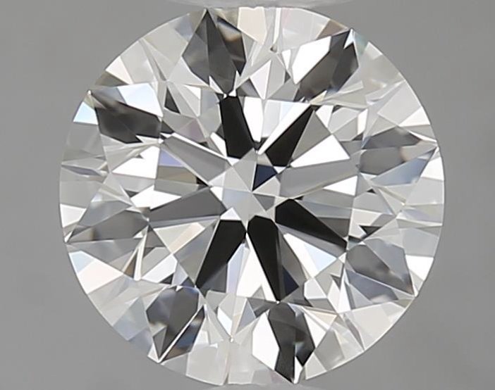 1.70ct J IF Rare Carat Ideal Cut Round Diamond