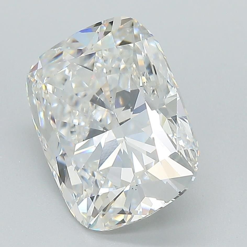 4.04ct F VS1 Rare Carat Ideal Cut Cushion Lab Grown Diamond