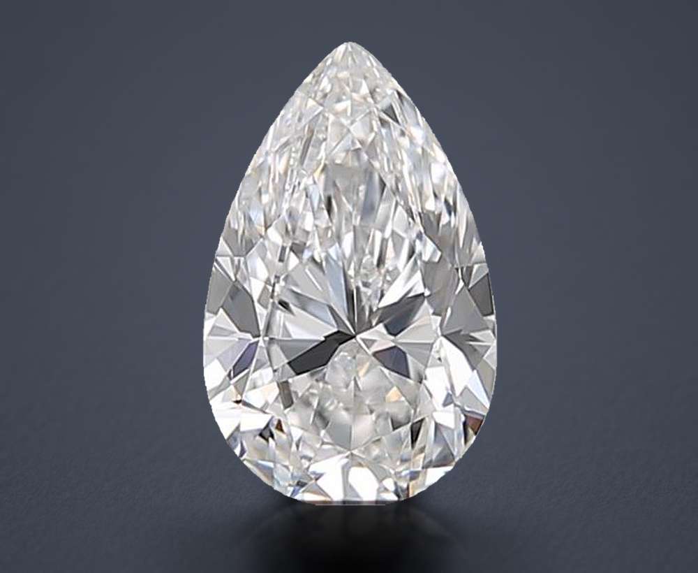 0.50 Carat Pear Natural Diamond