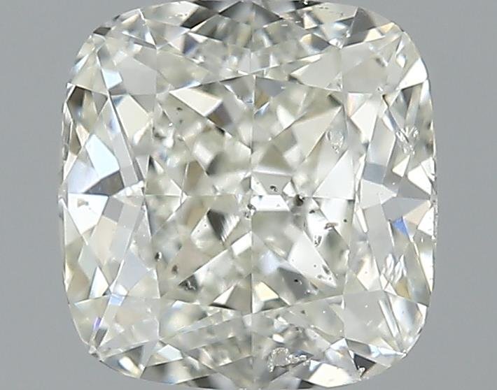0.92ct K SI2 Rare Carat Ideal Cut Cushion Diamond