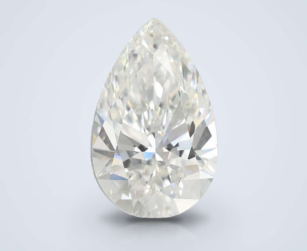 5.03 Carat Pear Lab Diamond
