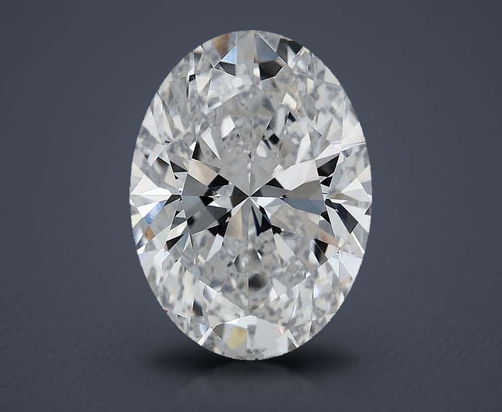 3.05 Carat Oval Lab Diamond