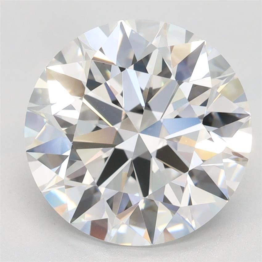 3.32ct E VVS1 Rare Carat Ideal Cut Round Lab Grown Diamond