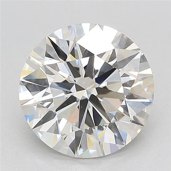 2.97ct G VS1 Rare Carat Ideal Cut Round Lab Grown Diamond