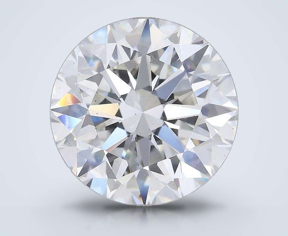 8.03 Carat Round Lab Diamond