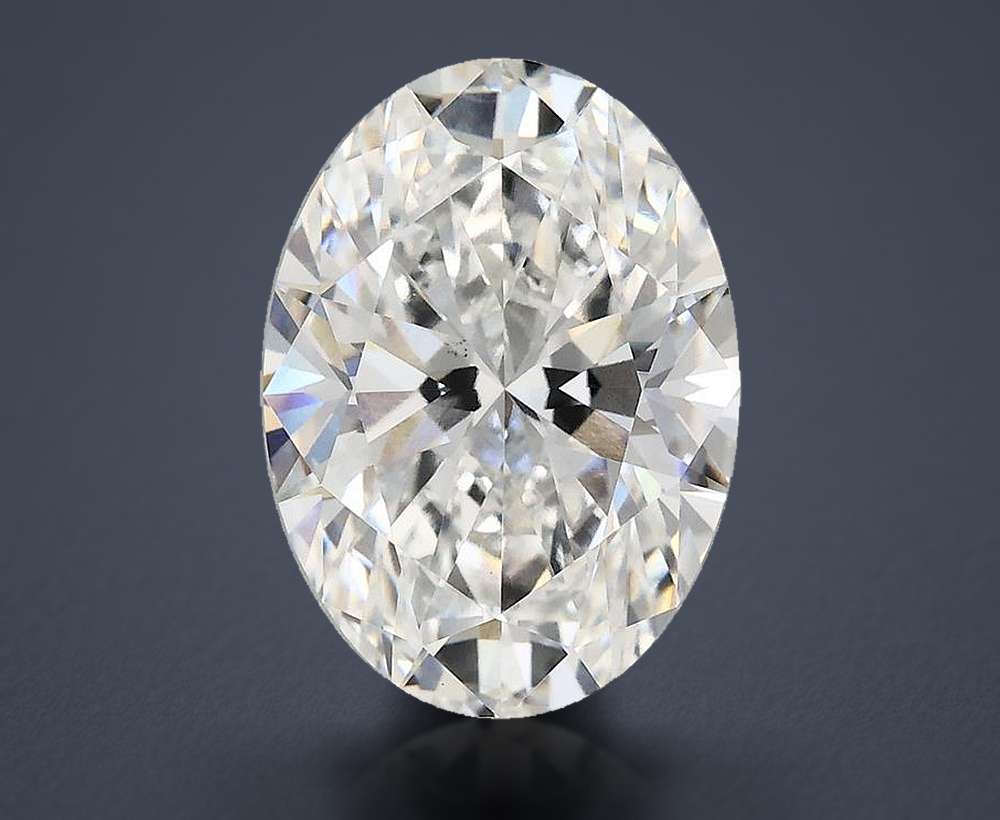 3.73 Carat Oval Lab Diamond