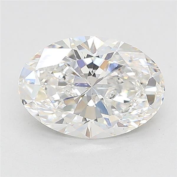 1.57ct E VS1 Rare Carat Ideal Cut Oval Lab Grown Diamond