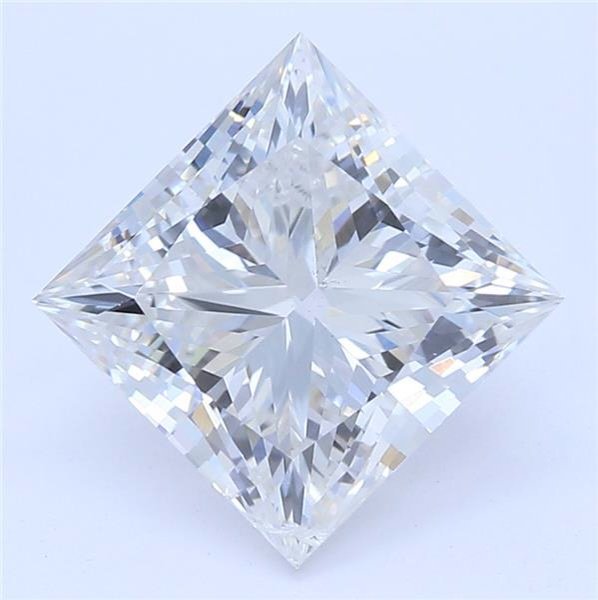 1.55ct F SI1 Rare Carat Ideal Cut Princess Lab Grown Diamond