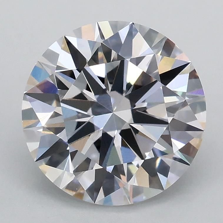 2.07ct F VVS2 Rare Carat Ideal Cut Round Lab Grown Diamond
