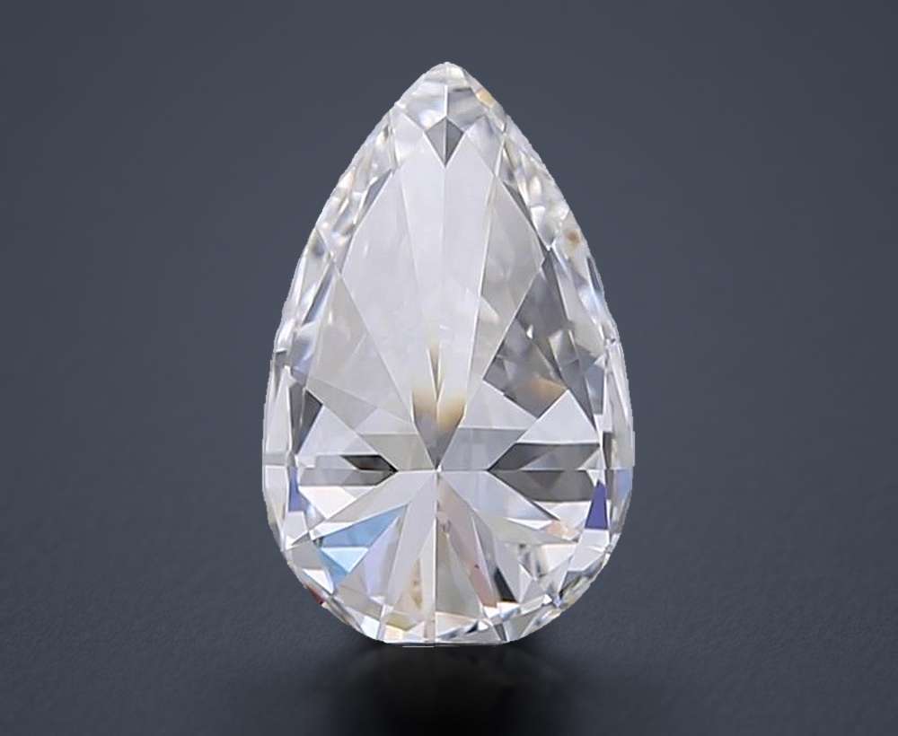 0.55 Carat Pear Lab Diamond