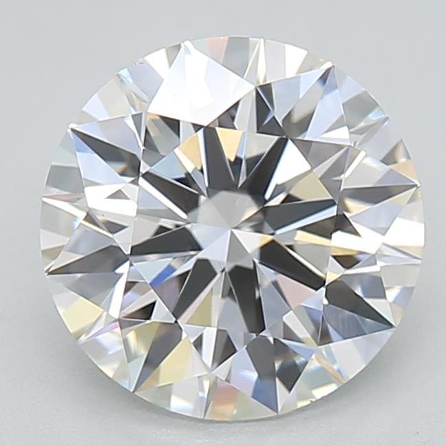 2.10ct F VS1 Rare Carat Ideal Cut Round Lab Grown Diamond