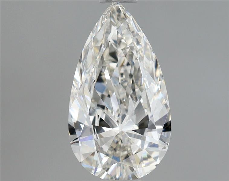 0.77ct H VS1 Excellent Cut Pear Lab Grown Diamond