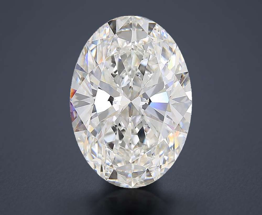 8.10 Carat Oval Lab Diamond