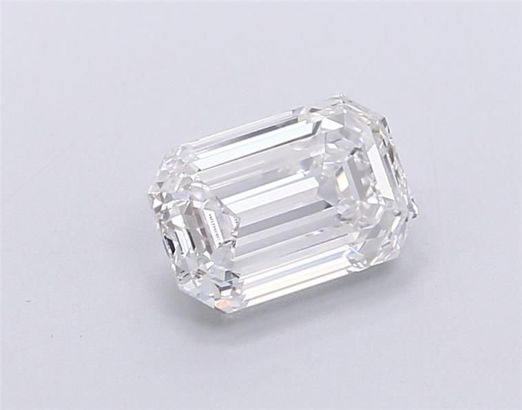 2.53ct E SI1 Rare Carat Ideal Cut Emerald Lab Grown Diamond