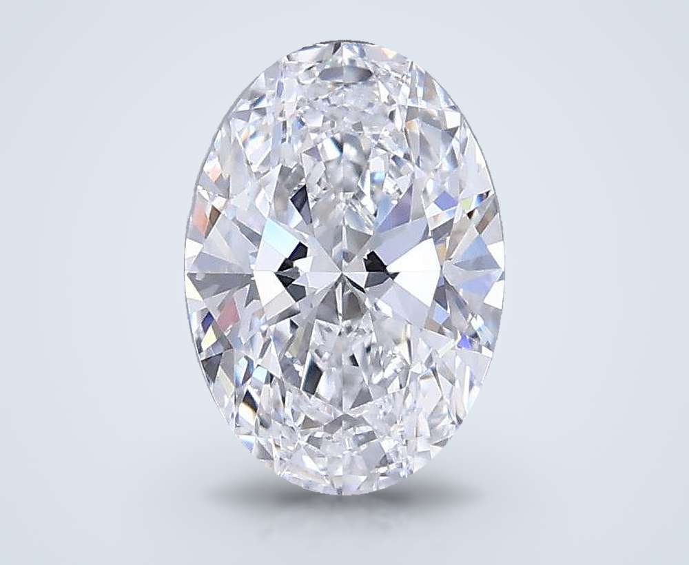 1.00 Carat Oval Lab Diamond