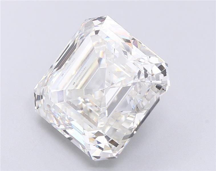 9.52ct G VS1 Rare Carat Ideal Cut Asscher Lab Grown Diamond