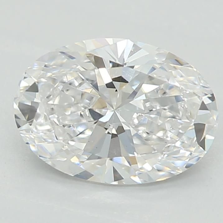 0.73ct D VS1 Very Good Cut Oval Lab Grown Diamond