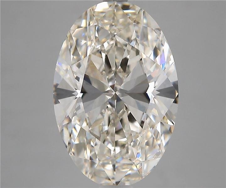 5.07ct I VS1 Rare Carat Ideal Cut Oval Lab Grown Diamond