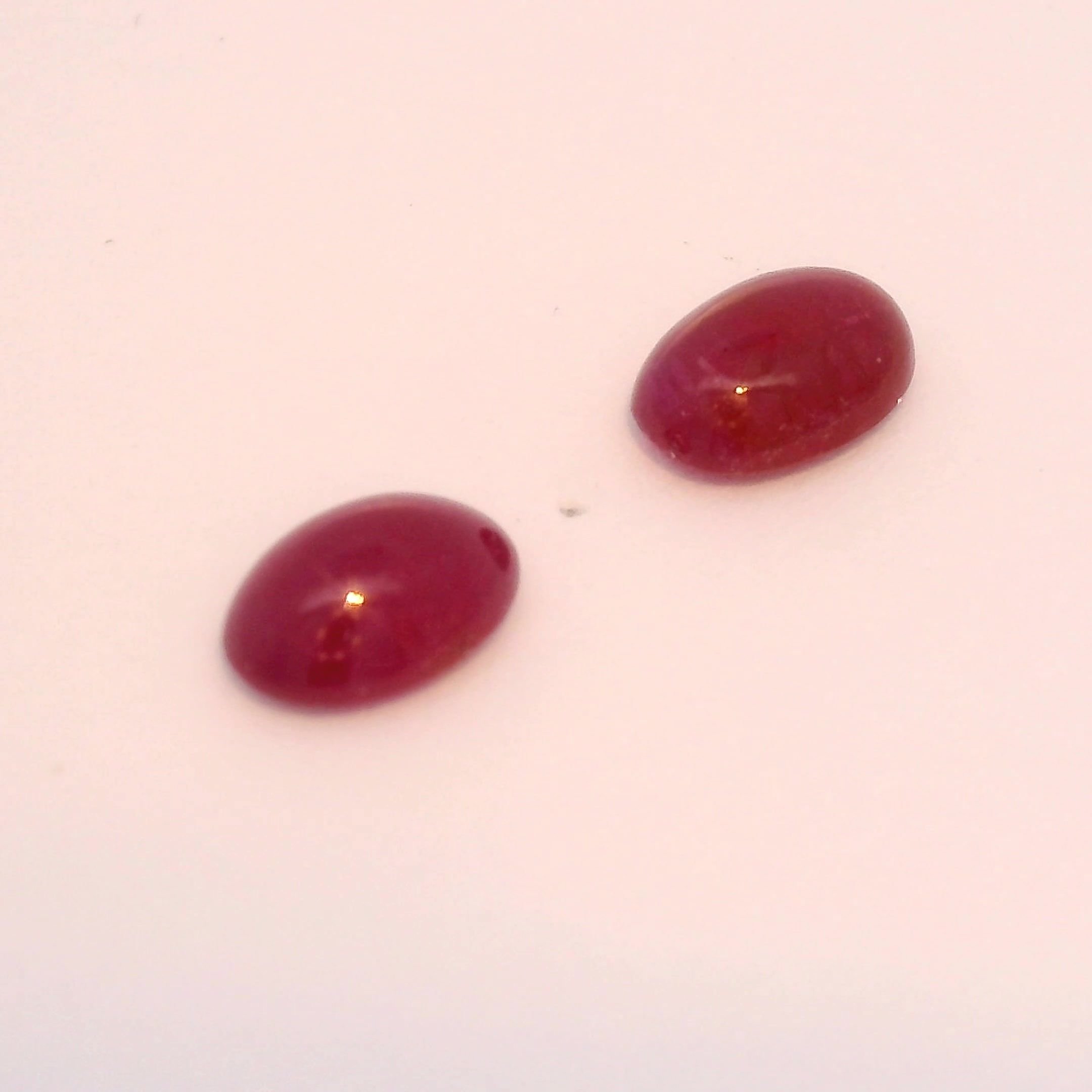 2.08 Carat Red Pear Ruby