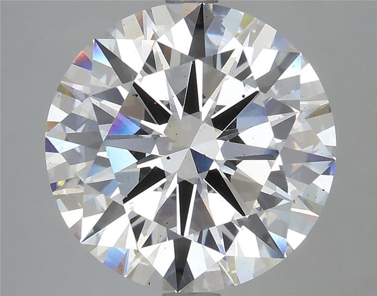 5.54ct G SI1 Excellent Cut Round Lab Grown Diamond