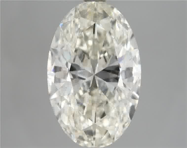 4.01ct K VS1 Rare Carat Ideal Cut Oval Diamond