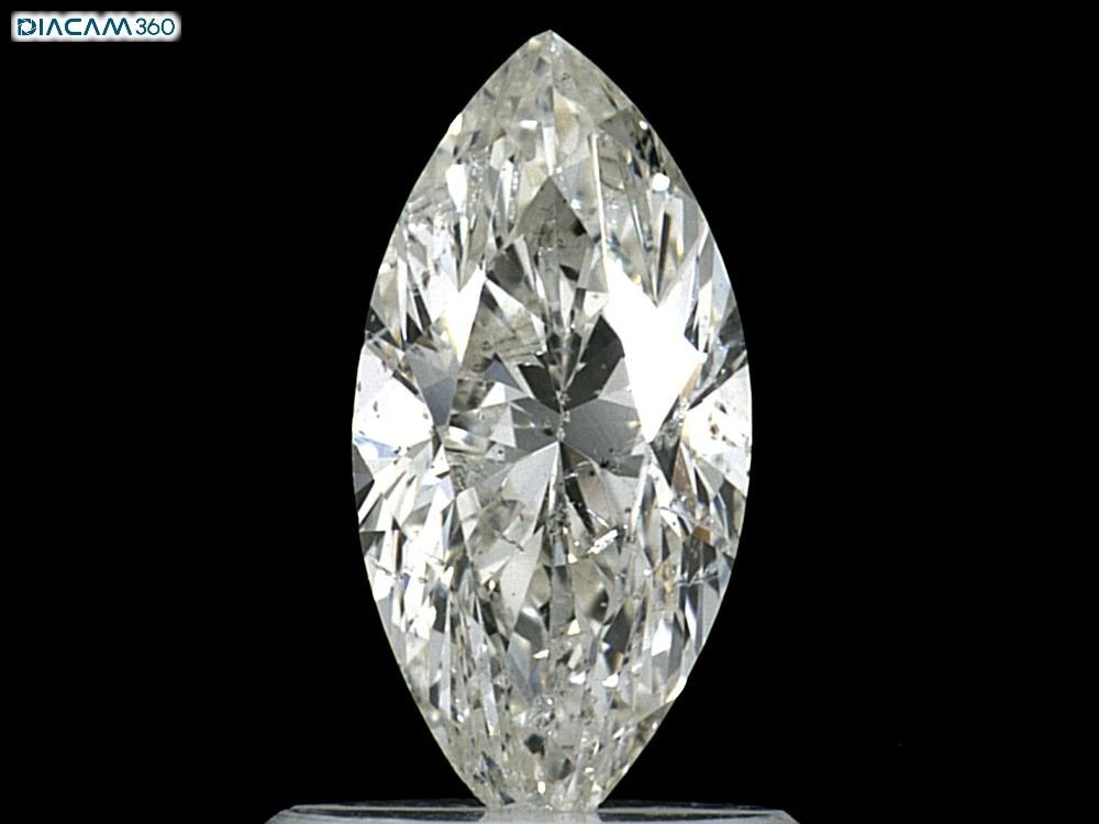 1.01ct K SI2 Good Cut Marquise Diamond