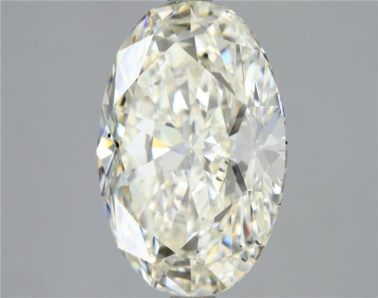 4.01ct K SI1 Rare Carat Ideal Cut Oval Diamond