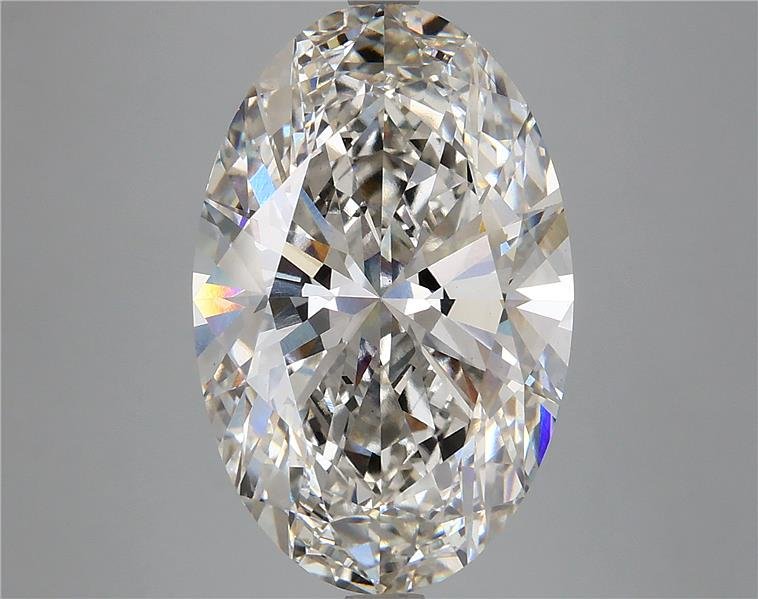 7.87ct H VS1 Rare Carat Ideal Cut Oval Lab Grown Diamond