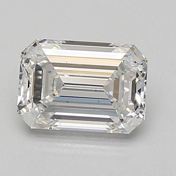 1.40ct D VS2 Rare Carat Ideal Cut Emerald Lab Grown Diamond