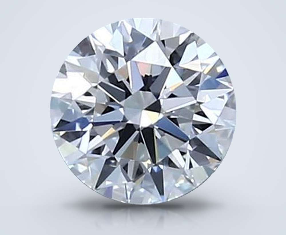 0.65 Carat Round Natural Diamond