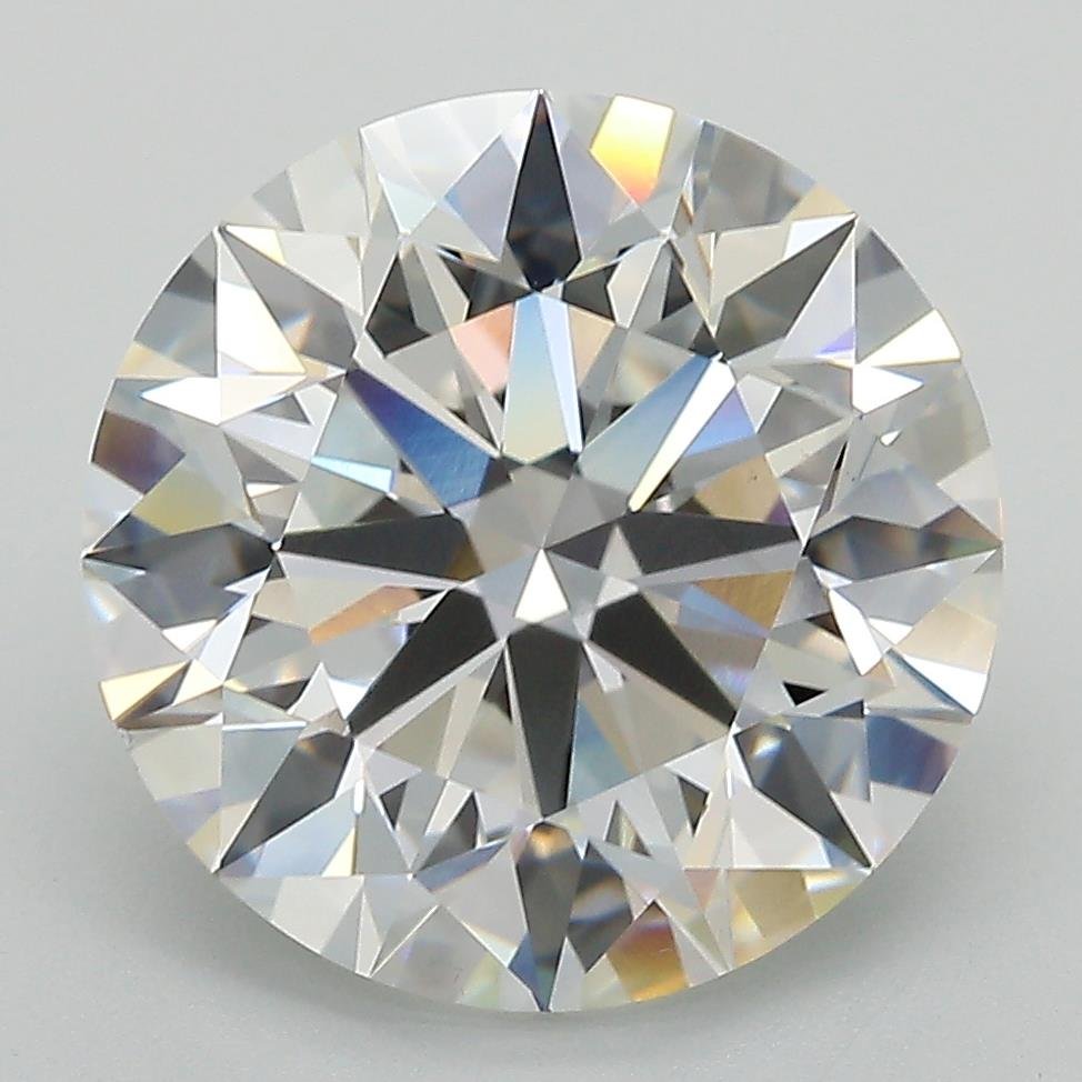 6.06ct E VS1 Excellent Cut Round Lab Grown Diamond