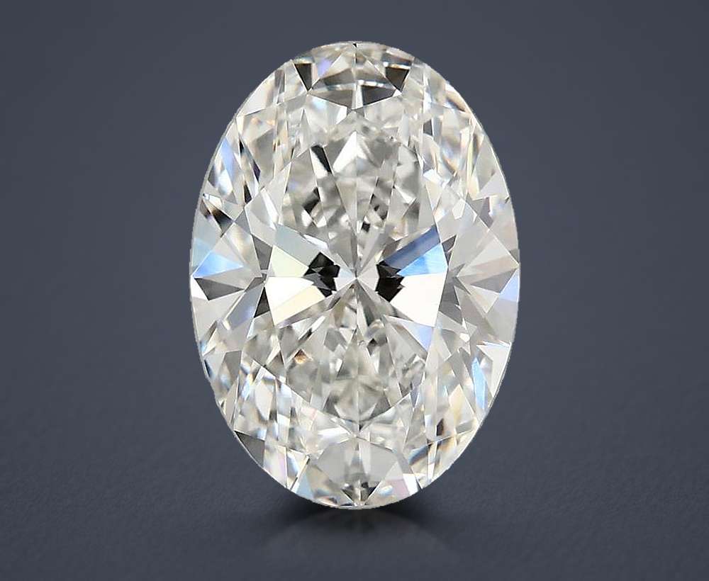 3.69 Carat Oval Lab Diamond