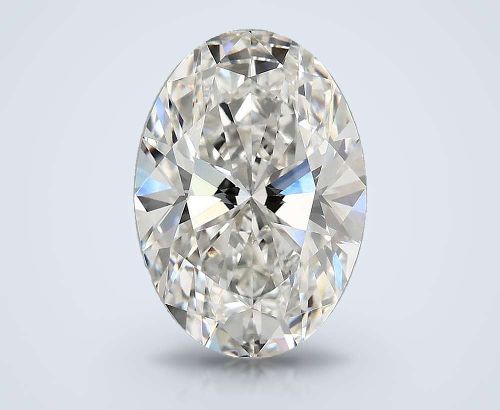 3.69 Carat Oval Lab Diamond