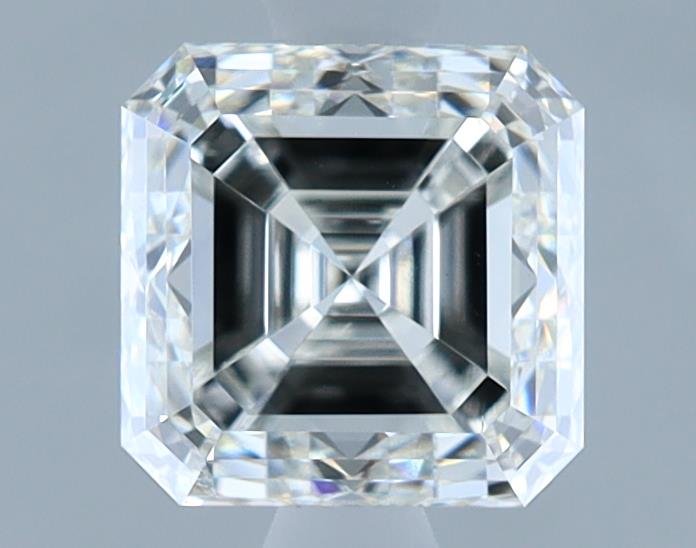 1.58ct F VS2 Very Good Cut Asscher Lab Grown Diamond