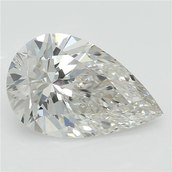 1.77ct H VVS2 Rare Carat Ideal Cut Pear Lab Grown Diamond