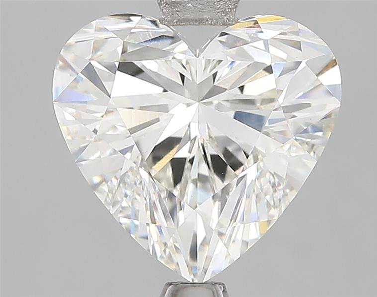 2.62ct H VVS2 Rare Carat Ideal Cut Heart Lab Grown Diamond