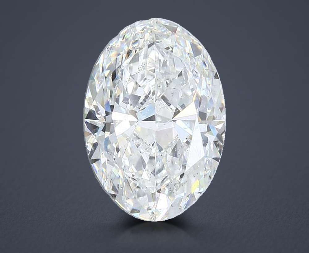 6.02 Carat Oval Natural Diamond