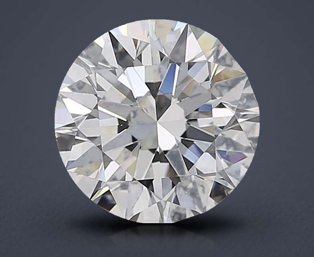 3.02 Carat Round Natural Diamond