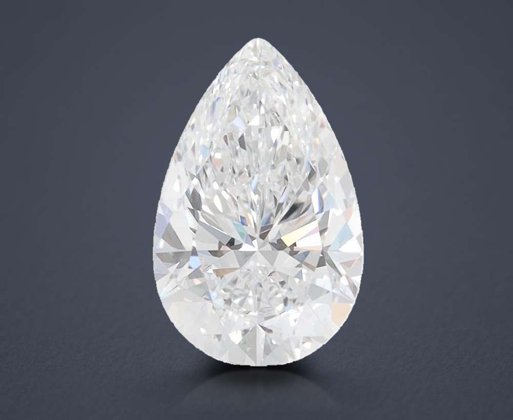 1.28 Carat Pear Lab Diamond
