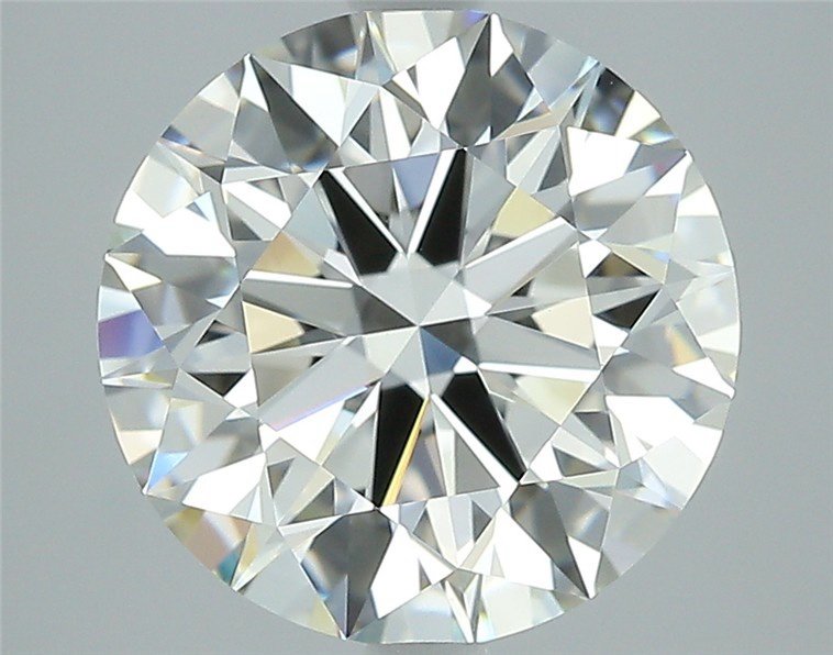 4.06ct J VS1 Excellent Cut Round Diamond